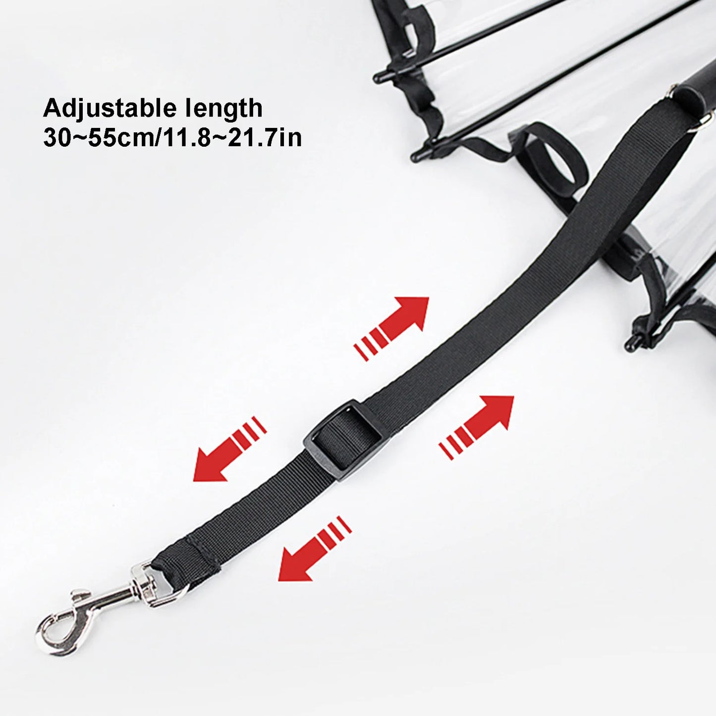 C Shaped Dog Umbrella Leash